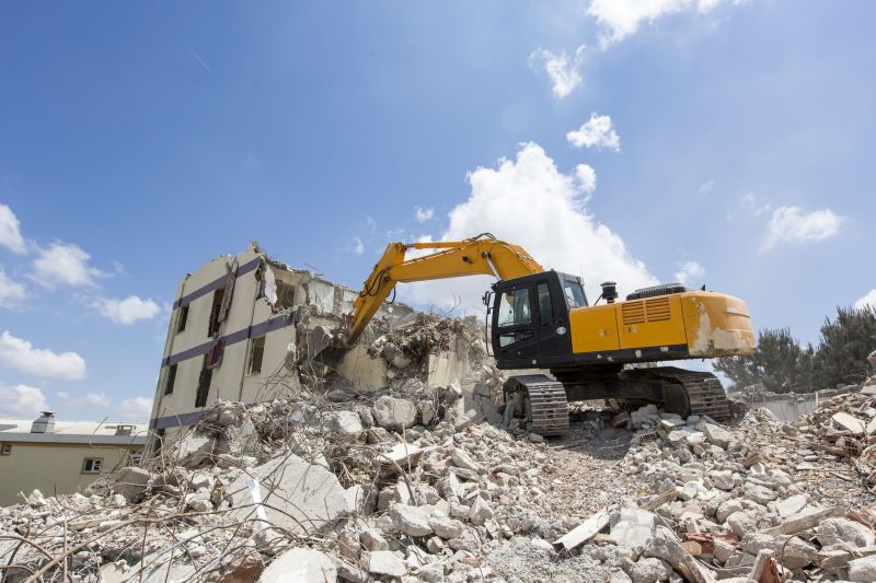 Excavator Demolition