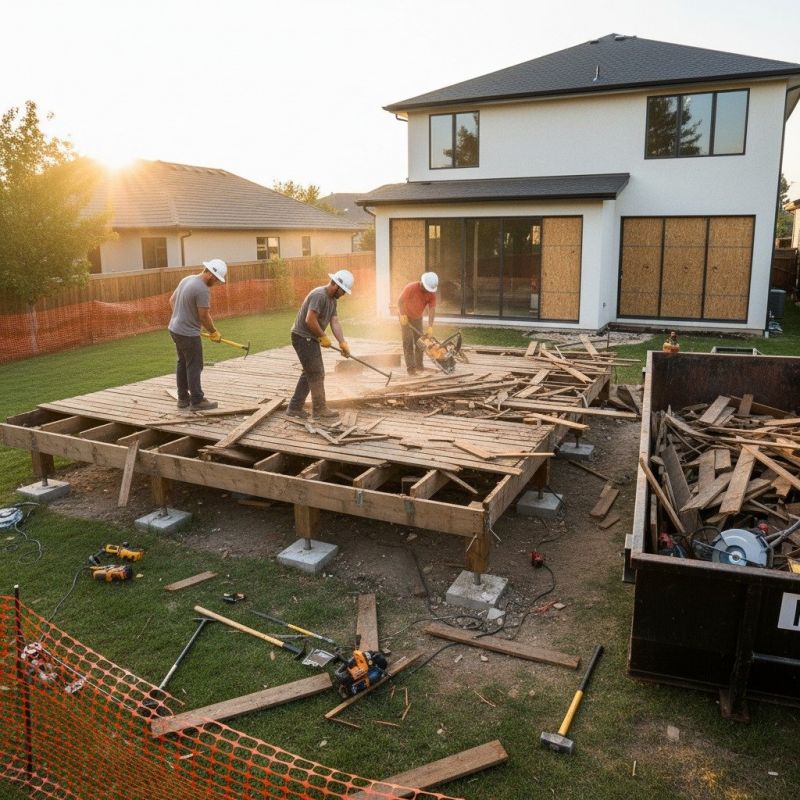 Shed Demolition detail