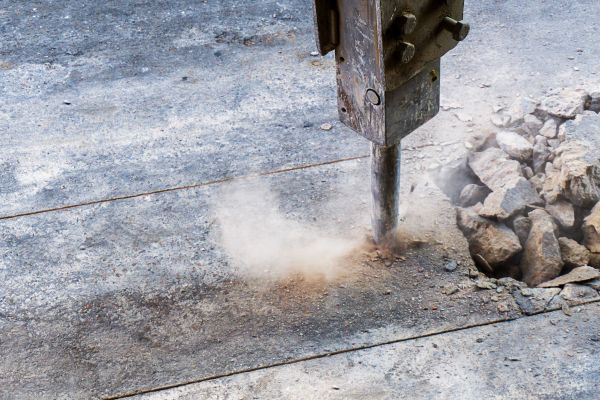 Concrete Patio Removal in Columbus