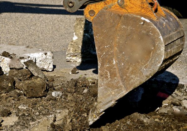 Cement Pad Demolition in Columbus