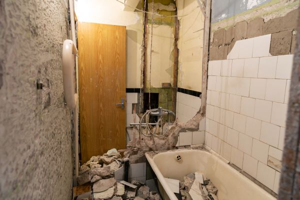 Shower Tile Demolition in Columbus